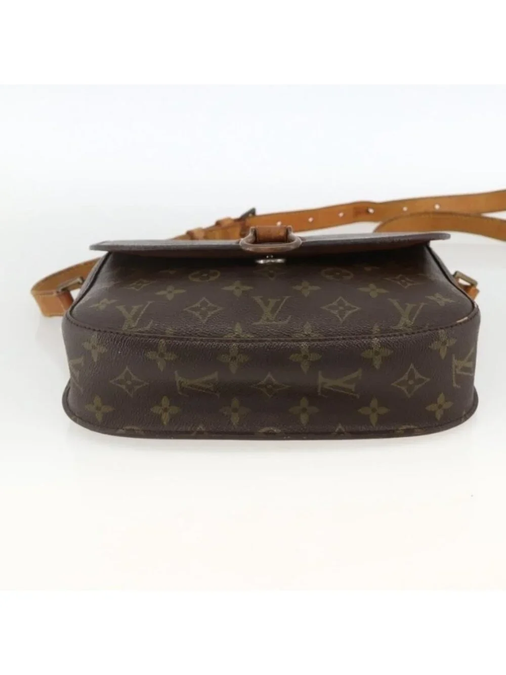 Authentic LOUIS VUITTON Monogram Saint Cloud GM Shoulder Bag M51242 LV